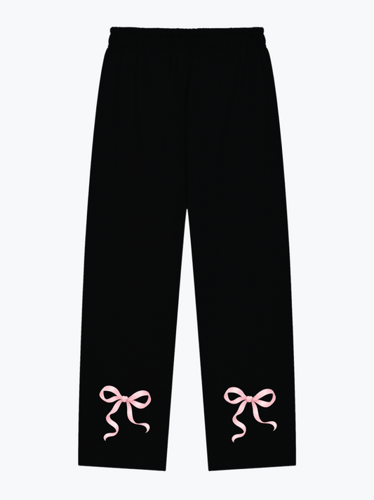 Heavin Ribbon heavyweight wide-leg sweatpants in Midnight Cloud