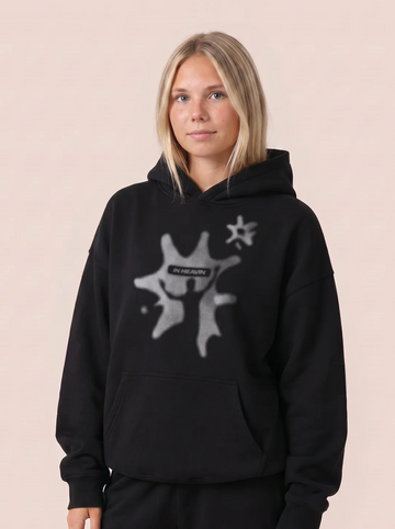 In Heavin Oversized Hoodie - Midnight Cloud