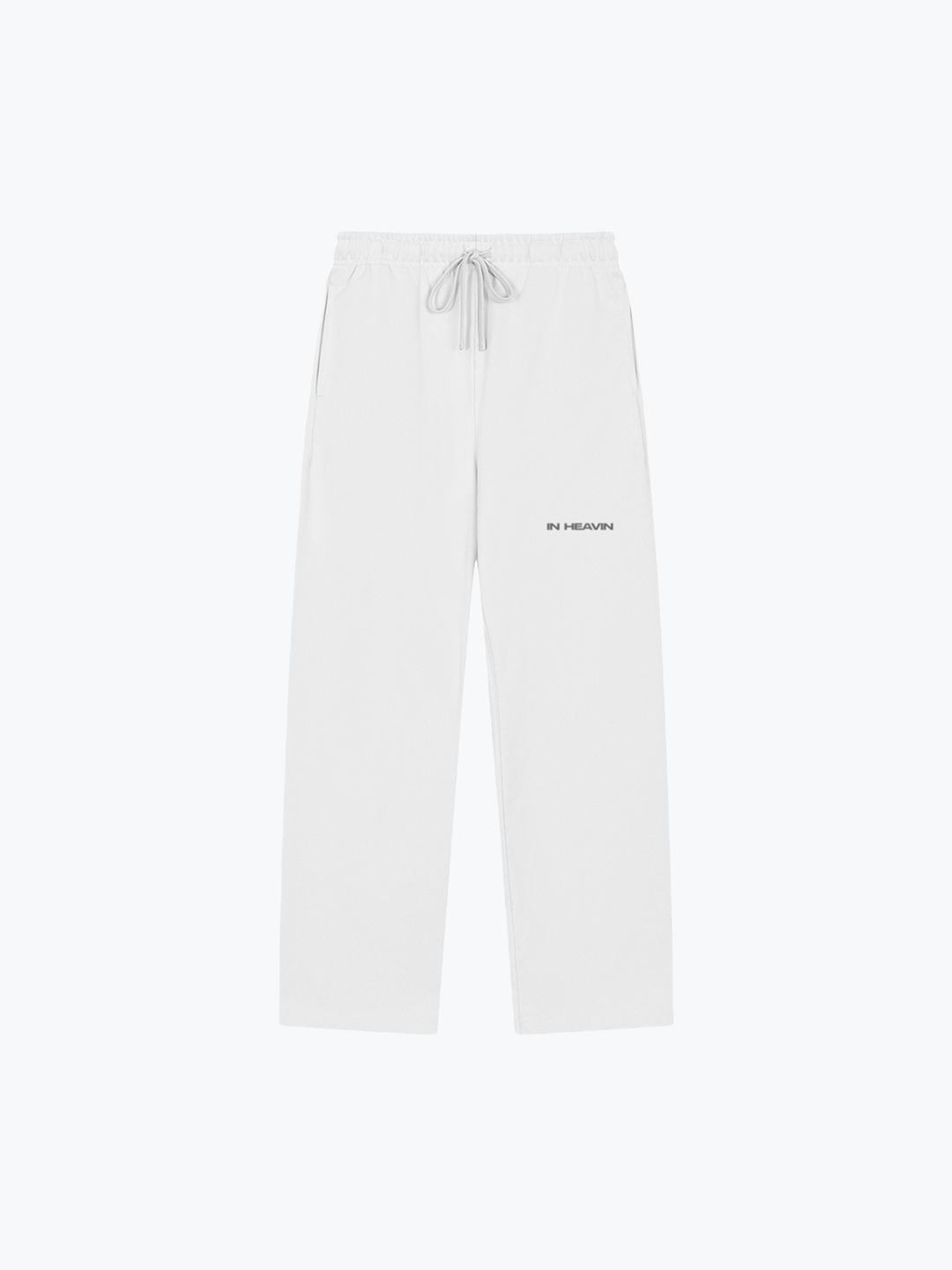 Heavin In Heavin heavyweight wide-leg sweatpants in Cloud White