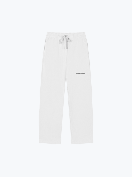 Heavin In Heavin heavyweight wide-leg sweatpants in Cloud White
