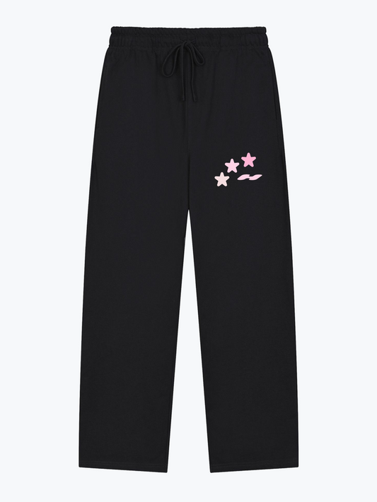 Heavin Stars heavyweight wide-leg sweatpants in Midnight Cloud