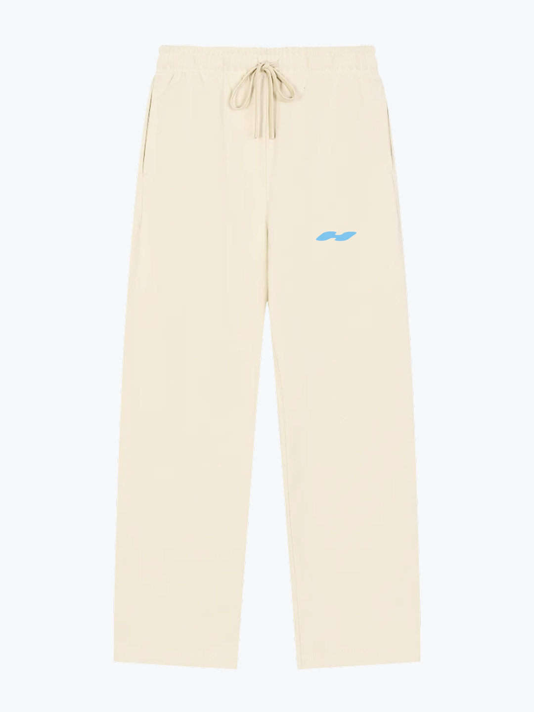 Heavin Homebody heavyweight wide-leg sweatpants in Buttercream Sky