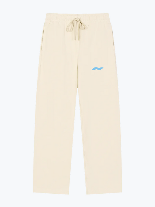 Heavin Homebody heavyweight wide-leg sweatpants in Buttercream Sky