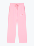 Heavin Homebody heavyweight wide-leg sweatpants in Candy Pink on Pink Skies