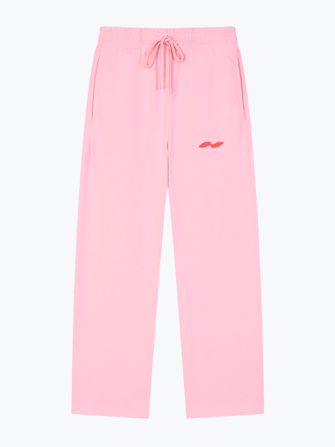 Heavin Homebody heavyweight wide-leg sweatpants in Candy Pink on Pink Skies