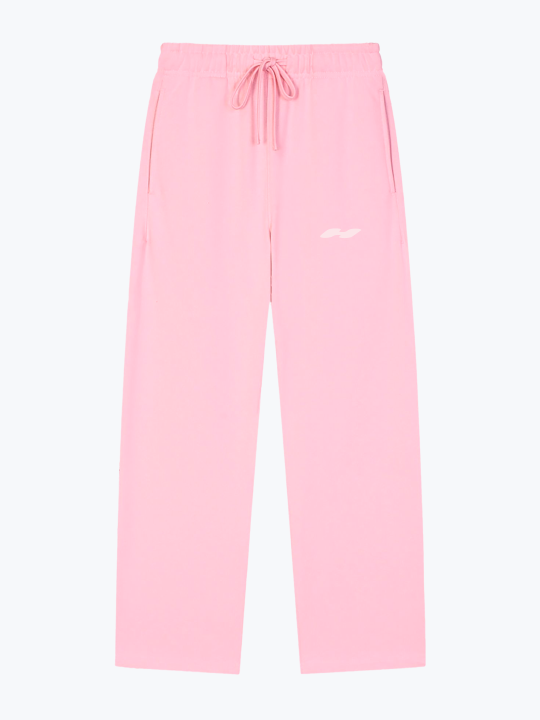 Heavin Homebody heavyweight wide-leg sweatpants in Light Pink on Pink Skies
