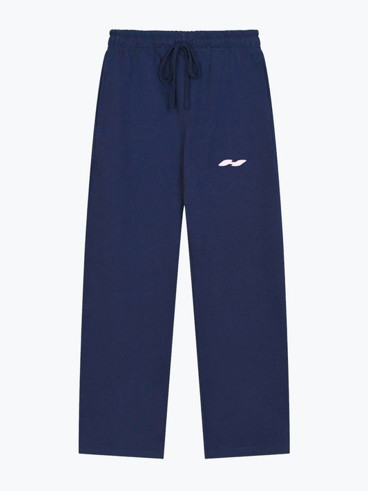 Heavin Homebody heavyweight wide-leg sweatpants in Navy