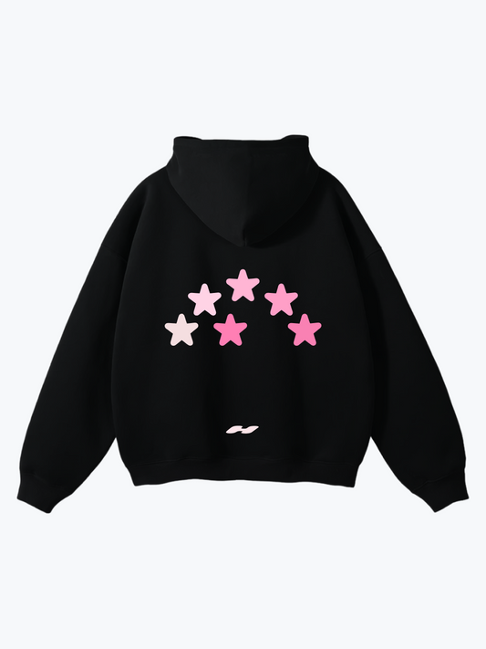 Heavin 6th Star oversized hoodie in Midnight Cloud